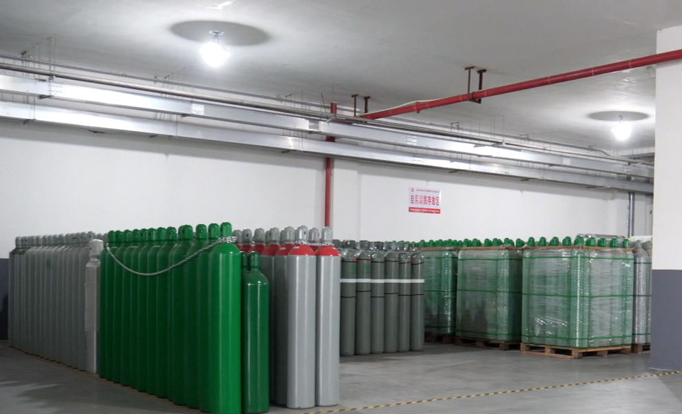 Yueyang Kaimeite Electronic Specialty Rare Gases Co., Ltd উত্পাদক উত্পাদন লাইন